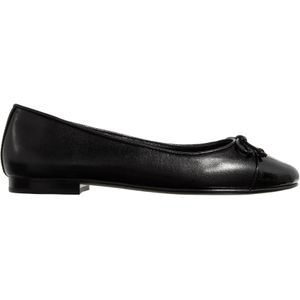 Tory Burch Ballerinas - Cap-Toe Ballet in zwart