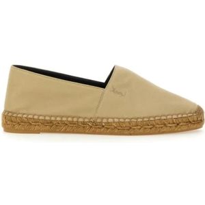- Gabardine Slip-On Espadrilles With Jute-Wrapped So in bruin