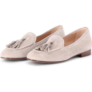 Jubile' Low-Top Sneakers - Mokassins aus Velours in beige