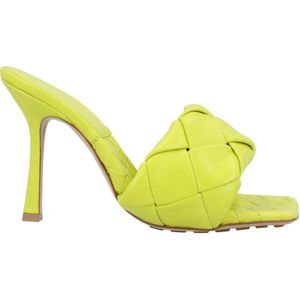 Bottega Veneta Slippers & Mules - Lido Mule Yellow in geel