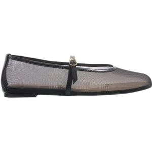 Stuart Weitzman Ballerinas - Bareitall Mary Jane in zwart