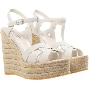 Saint Laurent Sandalen - Alta Espadrilles in wit