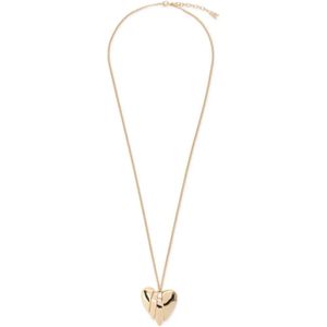 Amina Muaddi Kettingen - Heartbreaker Necklace in gold