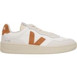 VEJA - V-90 B-Mesh - Sneakers - Wit/Oranje - Mesh/Suède