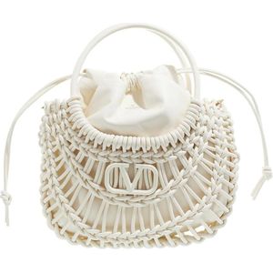 Valentino Garavani Crossbody bags - Woman Shoulder Bag in crème