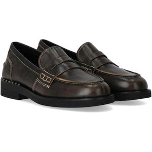 Ash Loafers - ASH WINONA DUNKELBRAUNER LOAFER in bruin