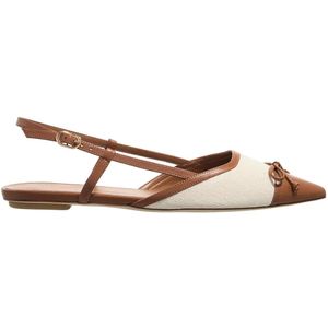 Stuart Weitzman Sandalen - Kitty Slingback in beige