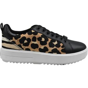Michael Kors Low-Top Sneakers - Sneakers With Leopard Print And Sole in zwart