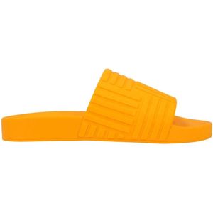 Bottega Veneta Sandalen - Resort Slides Orange in oranje