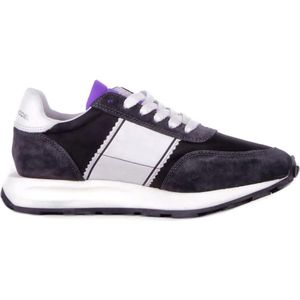 Philippe Model Low-Top Sneakers - Sneakers Nero Viola in zwart
