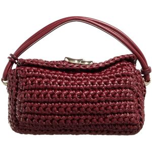 Gucci Satchels - Small Top Handle Bag in rood