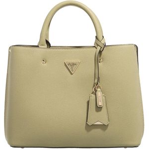 GUESS - Meridian Girlfriend Satchel - Handtas - Sage Kaki