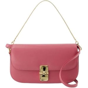 A.P.C. Hobo bags - Grace Chaine Crossbody - Leather - Pink in roze