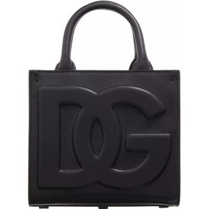 Dolce&Gabbana Crossbody bags - Vitello Liscio in zwart