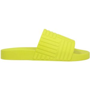 Bottega Veneta Sandalen - Resort Slides Kiwi in groen