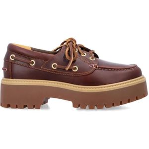 - Stone Street Boat Shoe in bruin