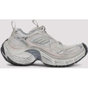 Balenciaga Low-Top Sneakers - 6Xl Taupe Mix Grey And Black Polyurethane Sneakers in beige