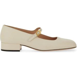 Bally Hoge hakken - Classic Mary Jane Pumps in crème