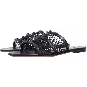 Valentino Garavani Sandalen - Sandal Rockstud in zwart