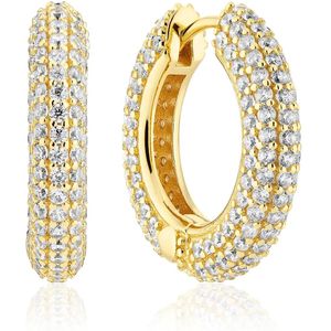 Sif Jakobs Jewellery Oorbellen - Carrara Medio Vergulde Ohrringe in gold
