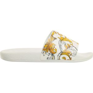 Versace Jeans Couture Slippers & Mules - Fondo Shelly Dis. Sq3 in wit