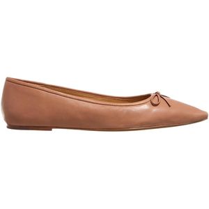 Polo Ralph Lauren Ballerinas - Pnt Bllt Flt-Flats-Ballet in bruin