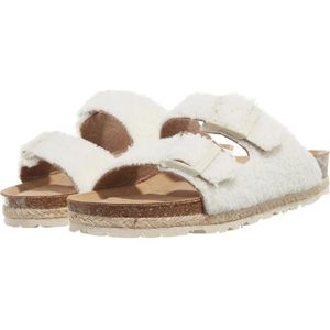 Espadrij l’originale Slippers & Mules - Ami Curly in crème