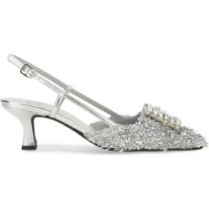 Roberto Festa - Stefy - Slingback Schoenen - Zilver
