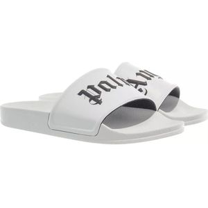 Palm Angels Slippers & Mules - Pool Slider in wit