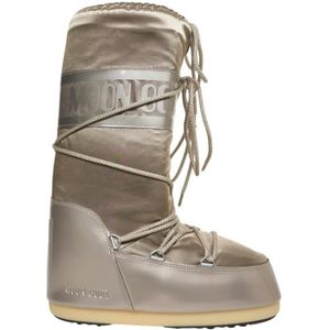 Moonboot Boots - Icon Glance' Retro-Style Water-Repellent Boots in grijs