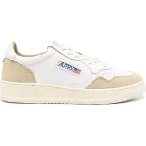 Autry Low-Top Sneakers - baskets medalist 12 in beige