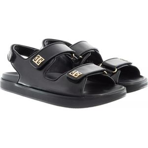 Givenchy Sandalen - 4G Strap Flat Sandals in zwart
