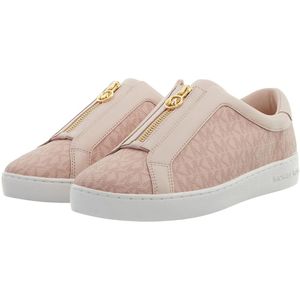 Michael Kors Low-Top Sneakers - Keaton Zip Slip On in beige