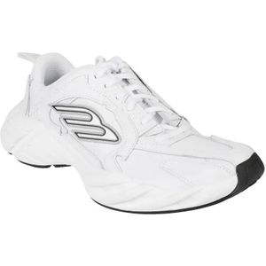 Balenciaga Low-Top Sneakers - Sporty White Sneakers With Prominent Logo in wit