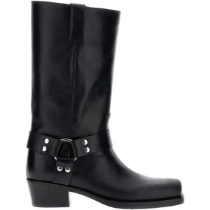 Paris Texas Boots - Roxy Boot With Heel in zwart
