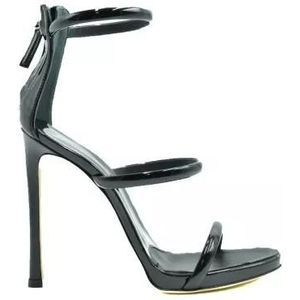 Giuseppe Zanotti Sandalen - Black Leather Pumps in zwart