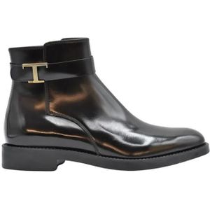 Tod's Boots - Black Lace Boots in zwart