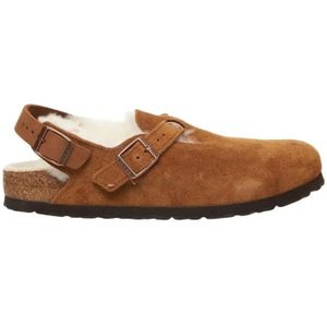 Birkenstock Sandalen - Tokio Shearling' Clogs in bruin