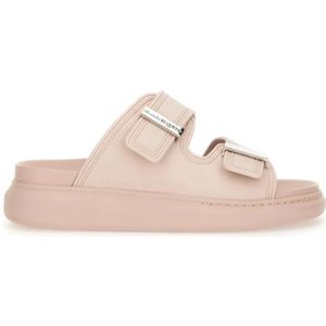 Alexander McQueen Sandalen - Oversize Hybrid Sandals in beige
