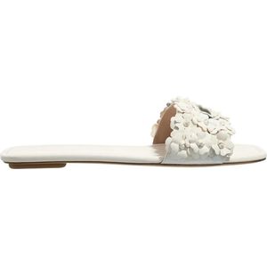 Stuart Weitzman Slippers & Mules - Meadow Slide in crème