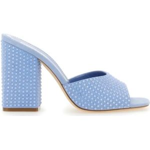 Paris Texas Slippers & Mules - Mules Holly Anja Suede Mules in blauw