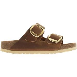 Birkenstock Sandalen - Arizon - Oiled Leather Slipper in bruin