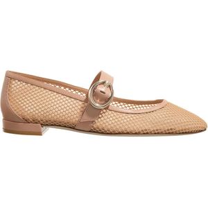 Stuart Weitzman Ballerinas - Arabella Mary Jane in beige