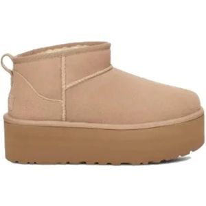 UGG Boots - Classic Ultra Mini Platform Boot With Asymmetrical in bruin