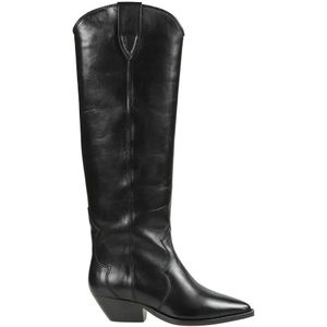 Etoile Isabel Marant Boots - High Leather Boots in zwart