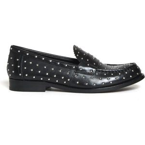 - Classic Stud Loafer Black in zwart