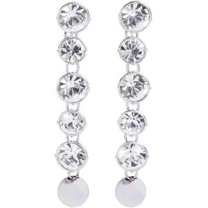 Jean Paul Gaultier Oorbellen - Long Diamond Earrings in silver