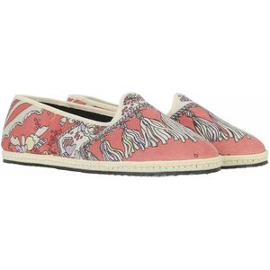 Emilio Pucci Espadrilles - Rugiada Ballerina Shoes in koraal