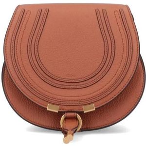 Chloé Hobo bags - "Marcie" Small Shoulder Bag Brown in bruin