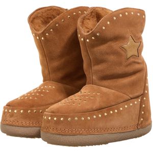 INUIKII Boots & laarzen - Cowboy Studs in bruin